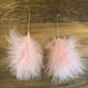Fuzzy earrings